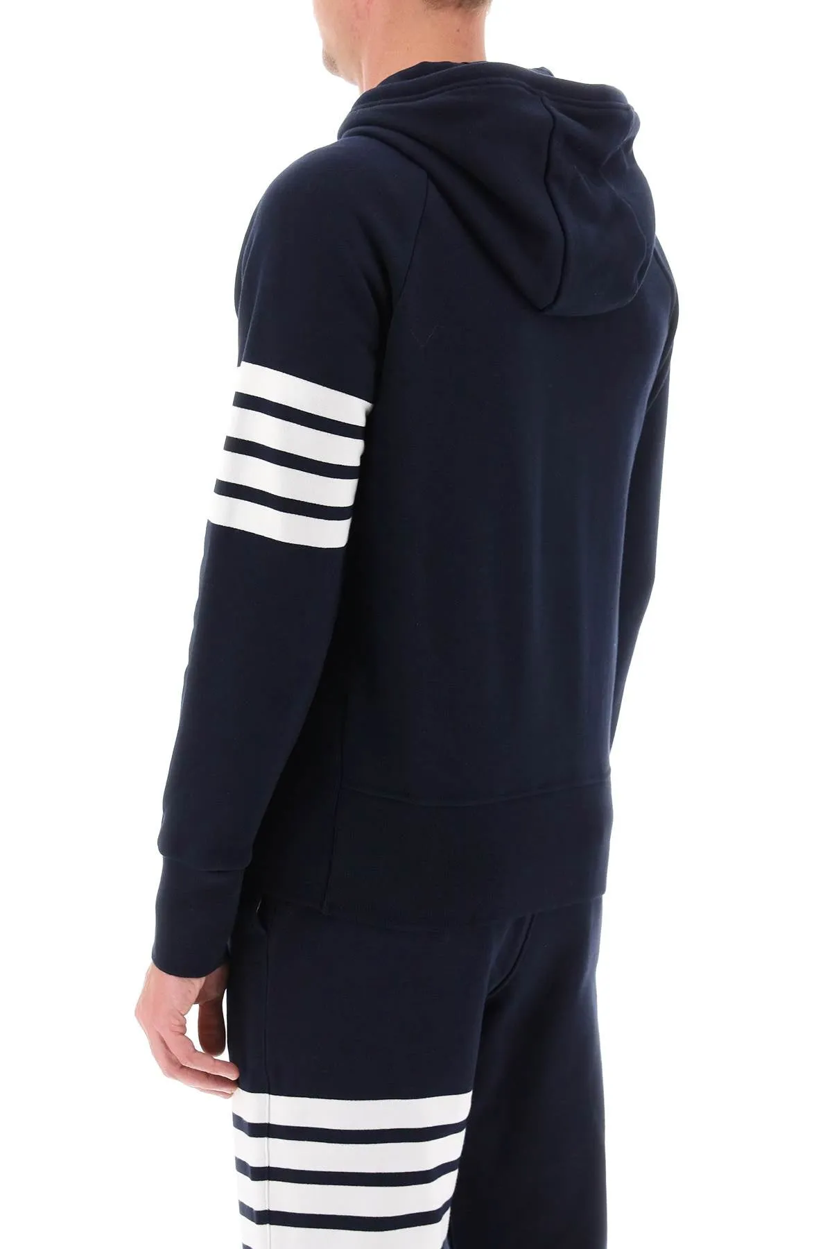 4-Bar Zip-up Hoodie