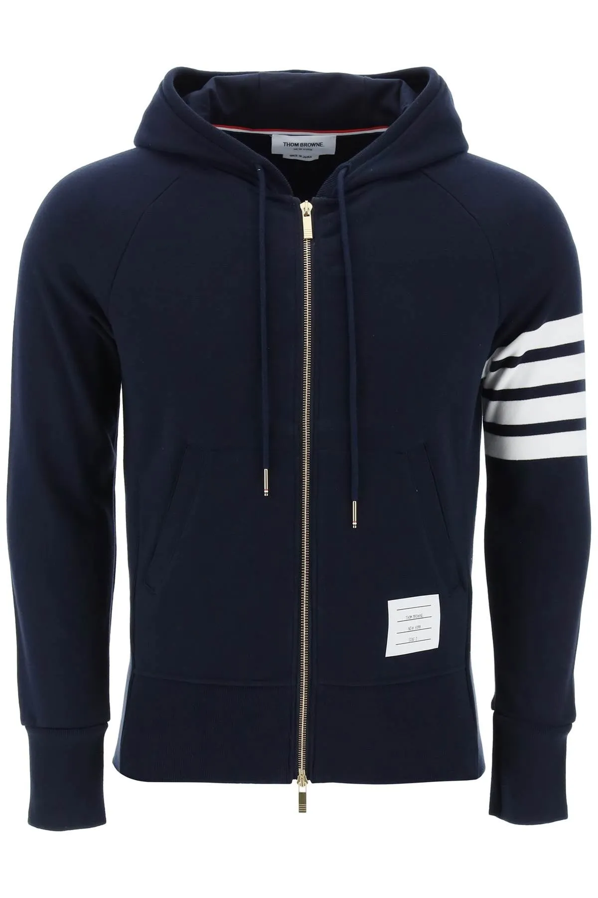 4-Bar Zip-up Hoodie