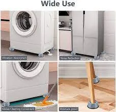 4 Pcs Washing Machine Pad