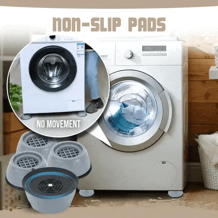 4 Pcs Washing Machine Pad