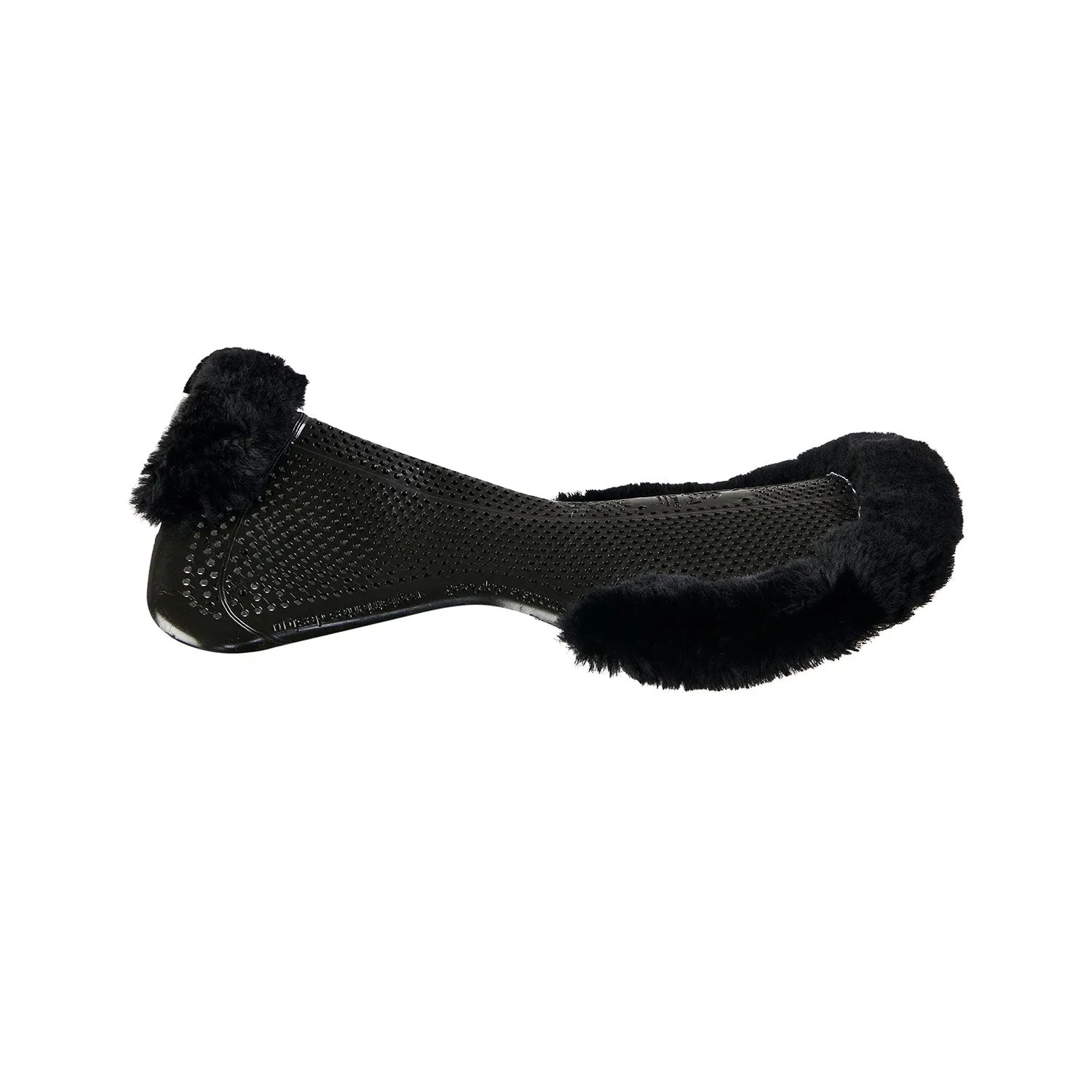 Acavallo Gel Half Pad with 1/2 Sheepskin Trim