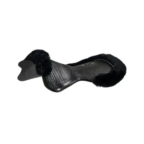 Acavallo Gel Half Pad with 1/2 Sheepskin Trim