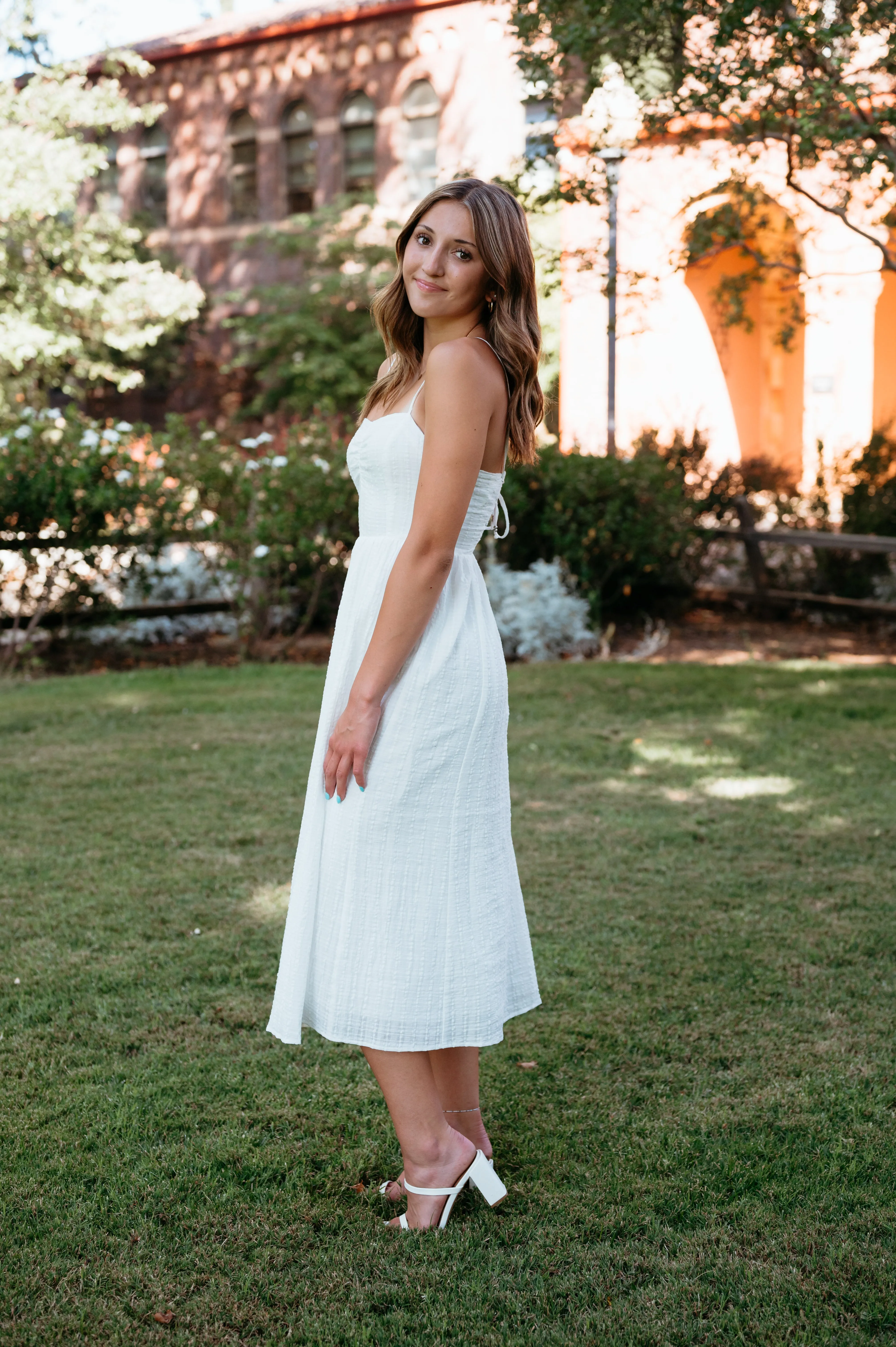 Allison Cinch Back Midi Dress