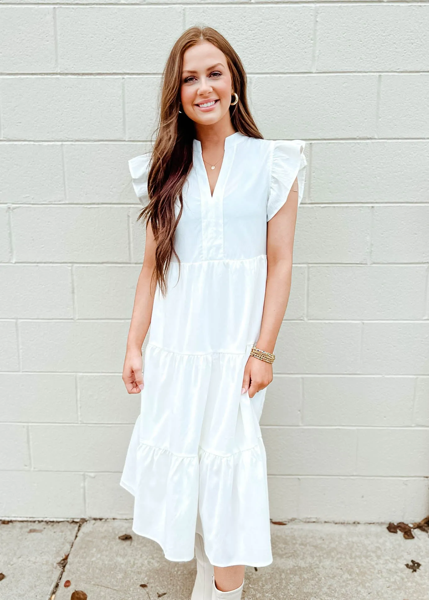 Anna Grace Midi Dress