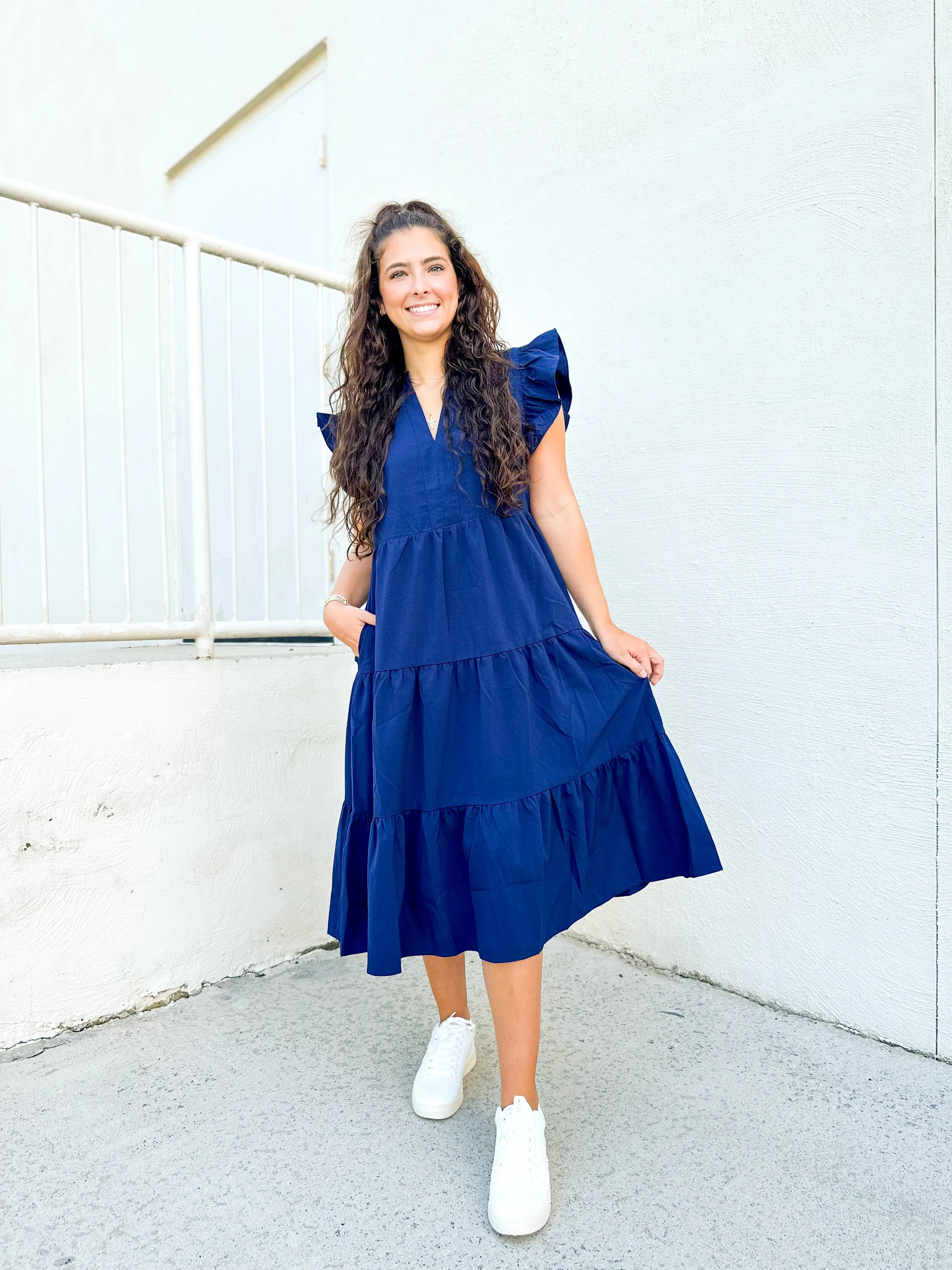 Anna Grace Midi Dress