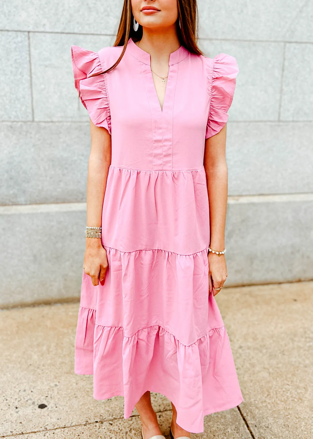Anna Grace Midi Dress