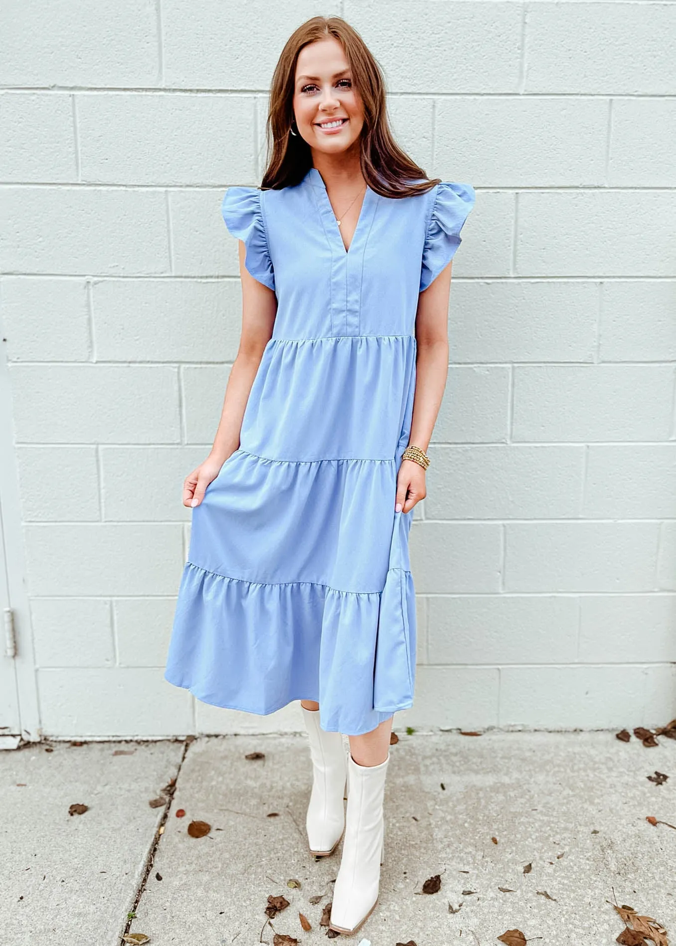 Anna Grace Midi Dress