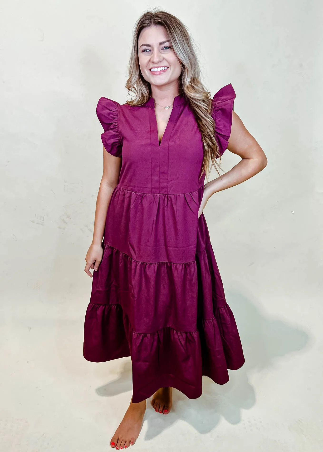 Anna Grace Midi Dress