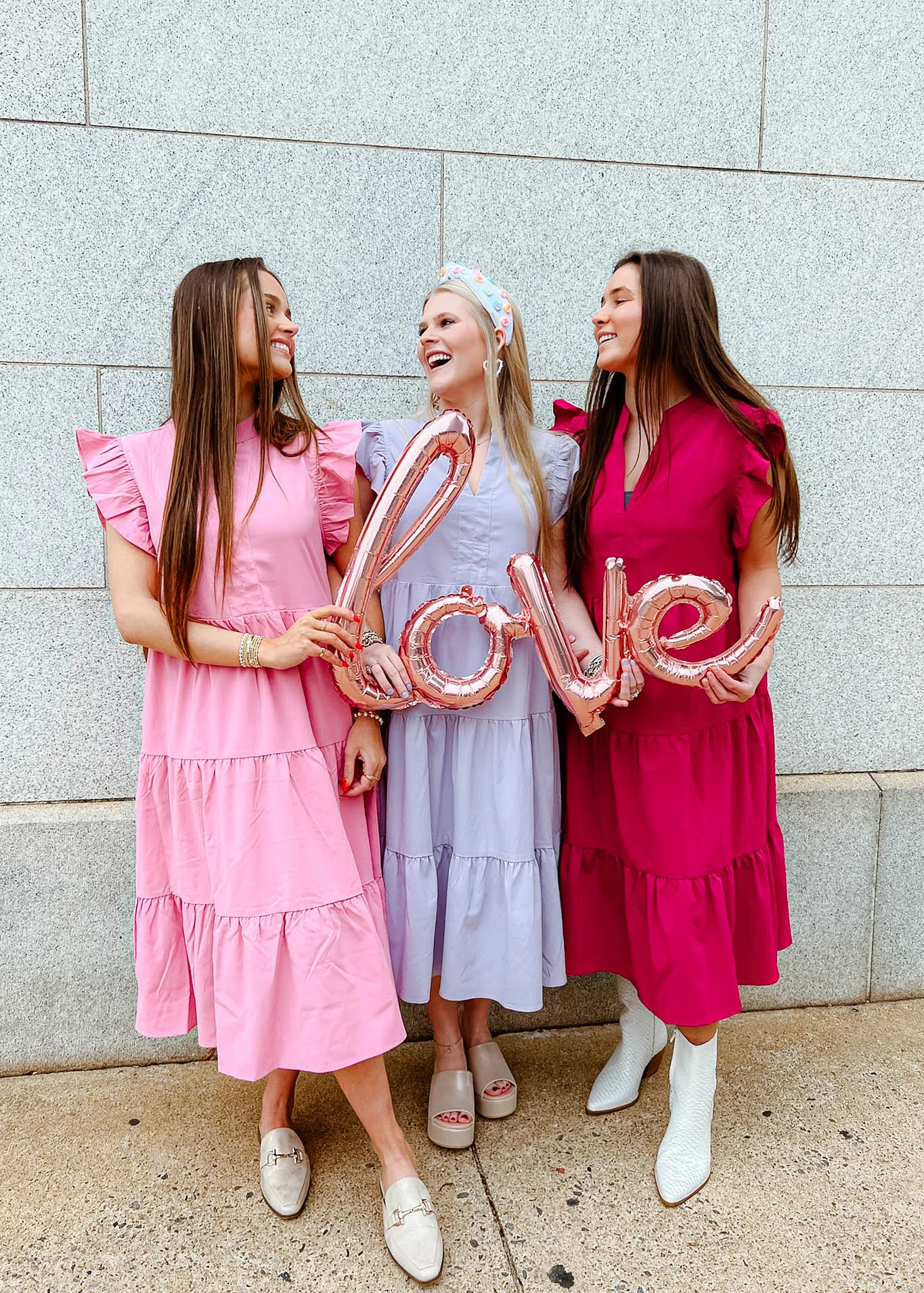 Anna Grace Midi Dress