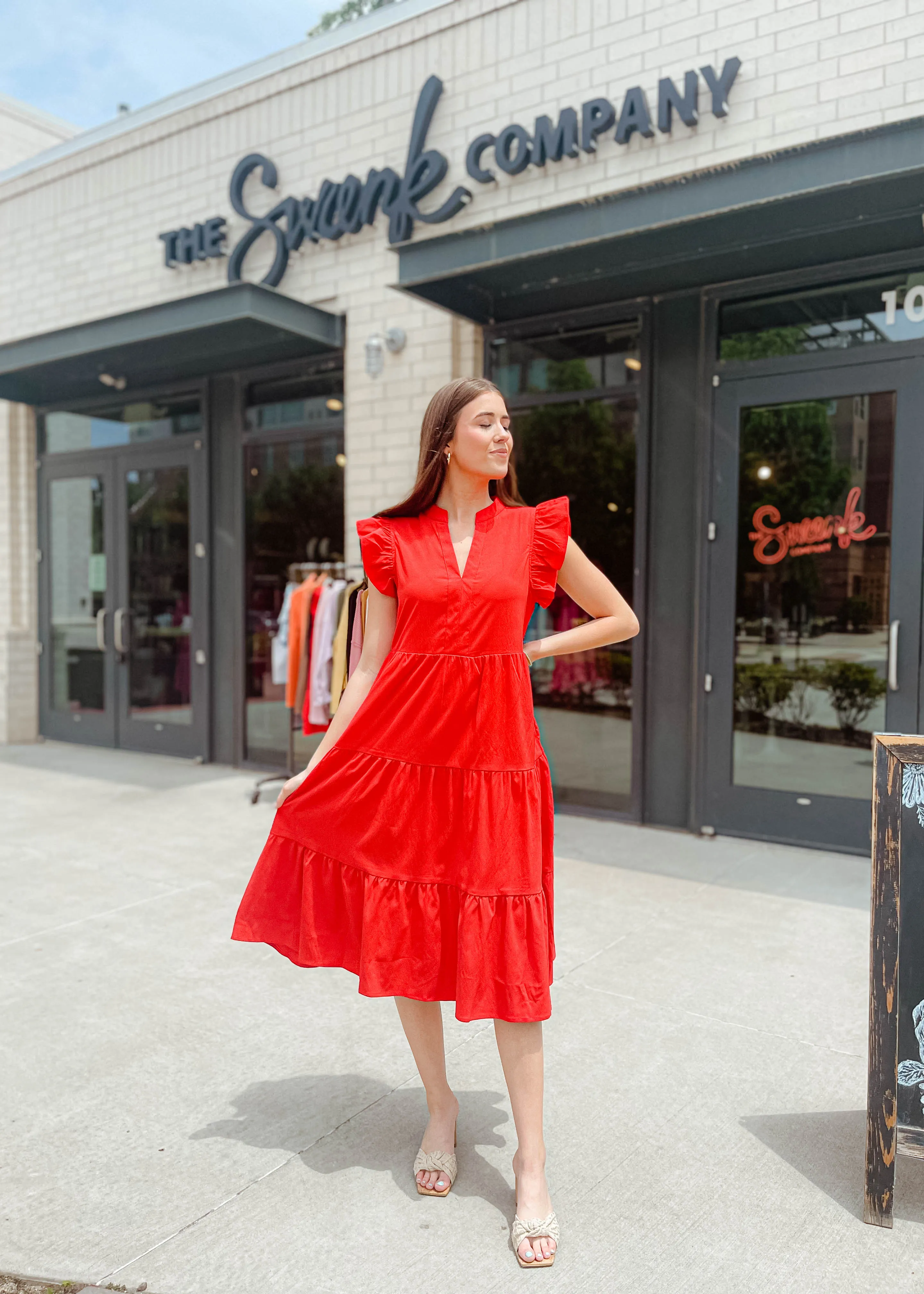 Anna Grace Midi Dress