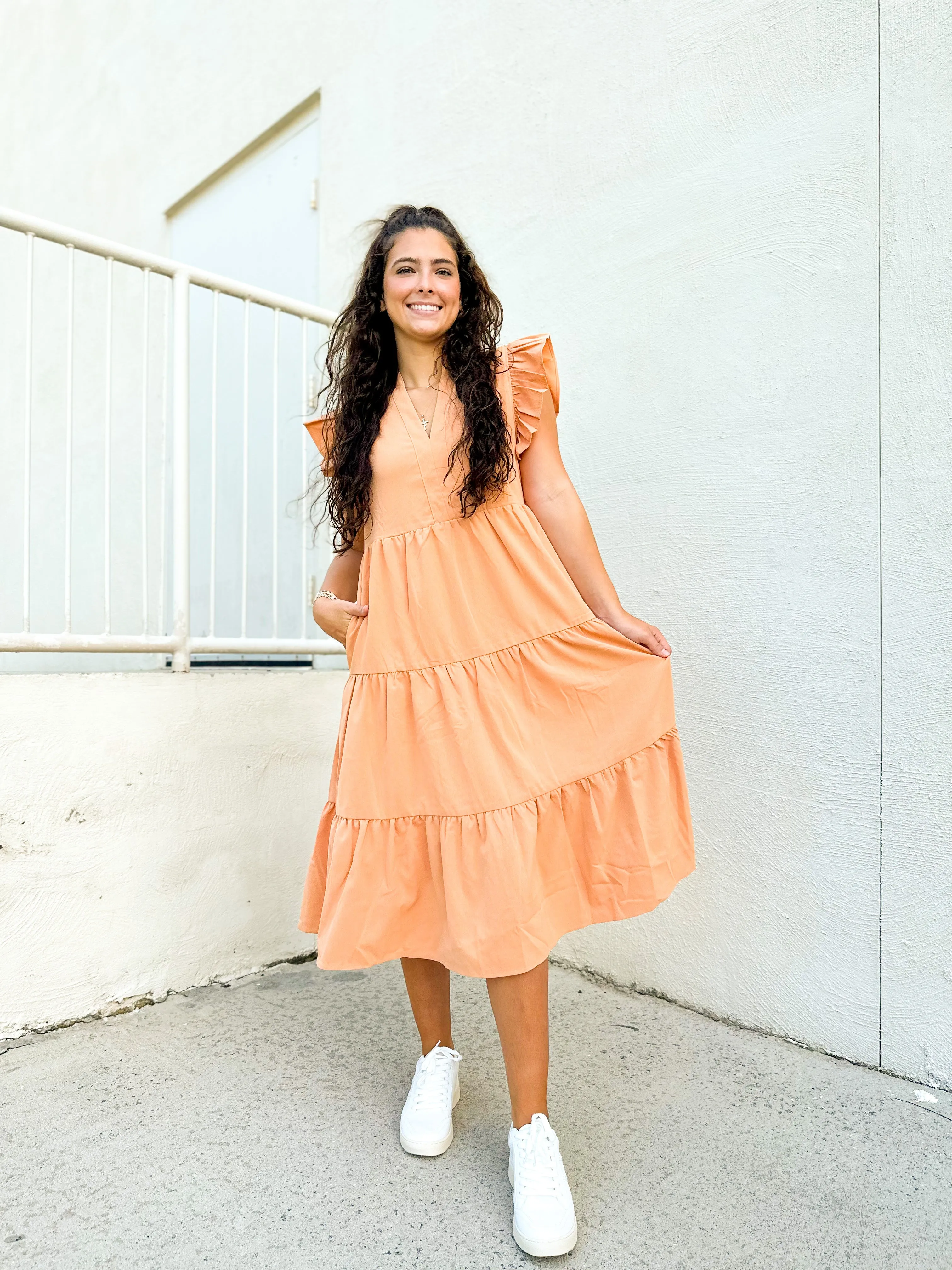 Anna Grace Midi Dress