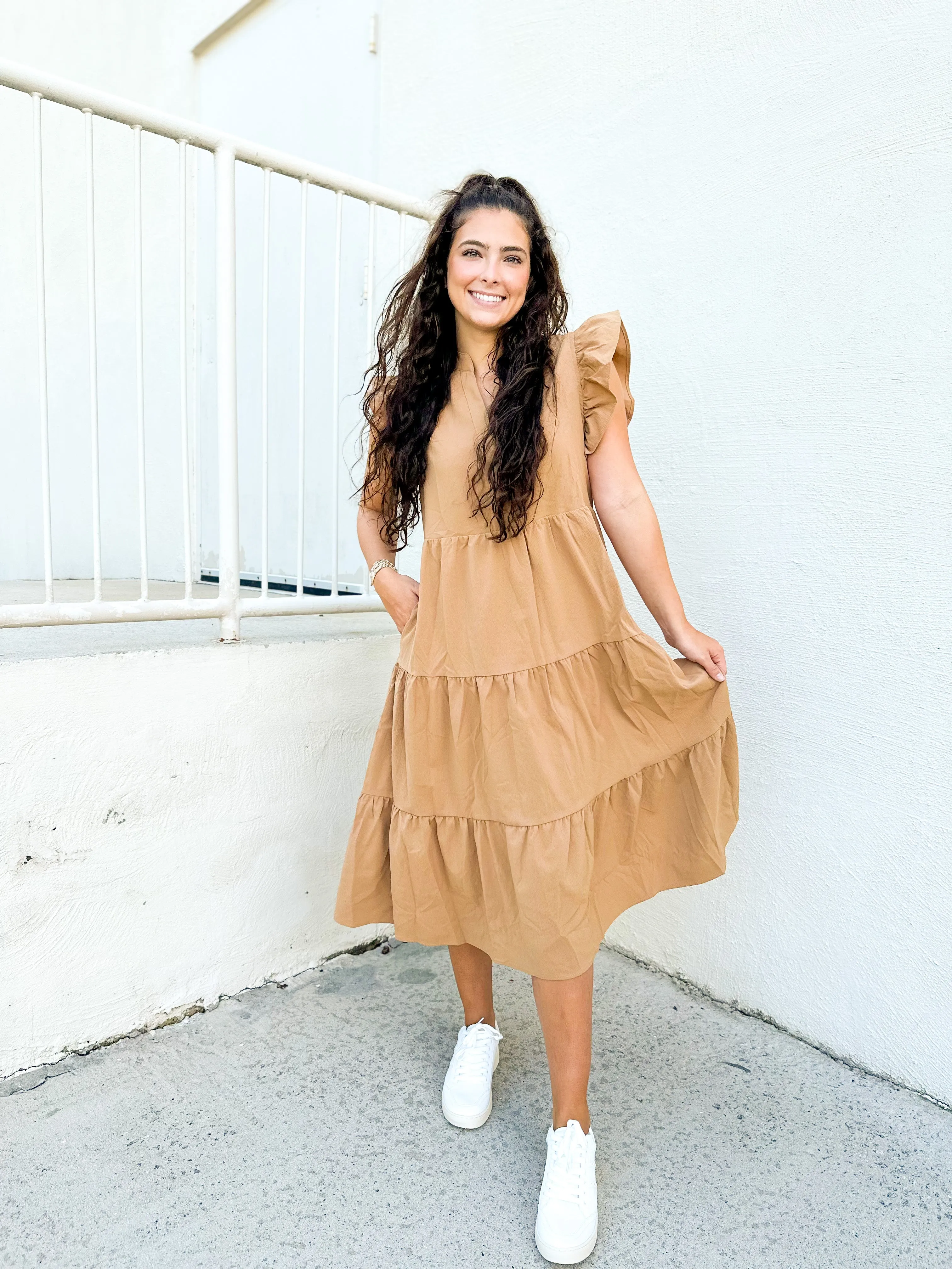 Anna Grace Midi Dress