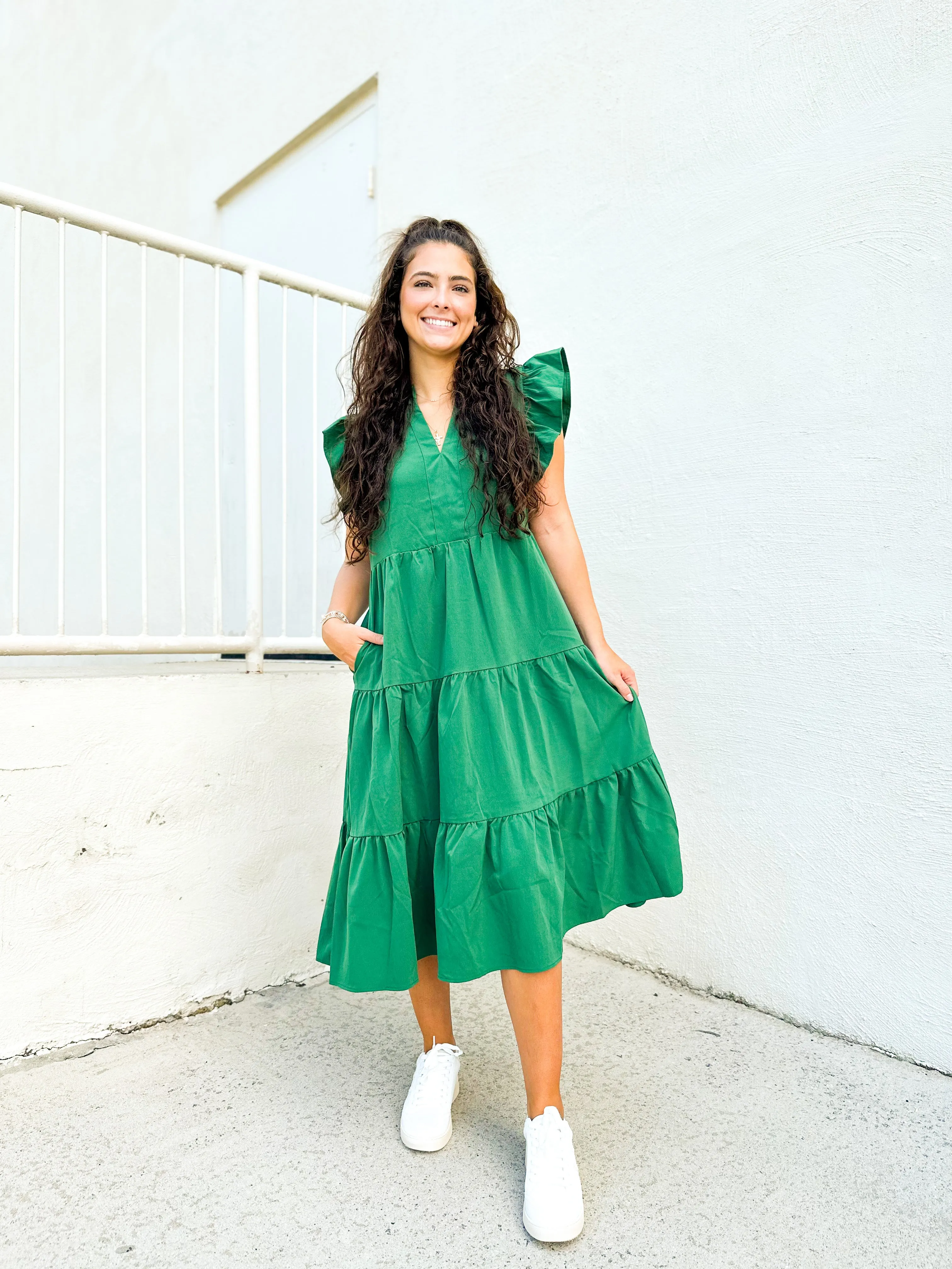 Anna Grace Midi Dress