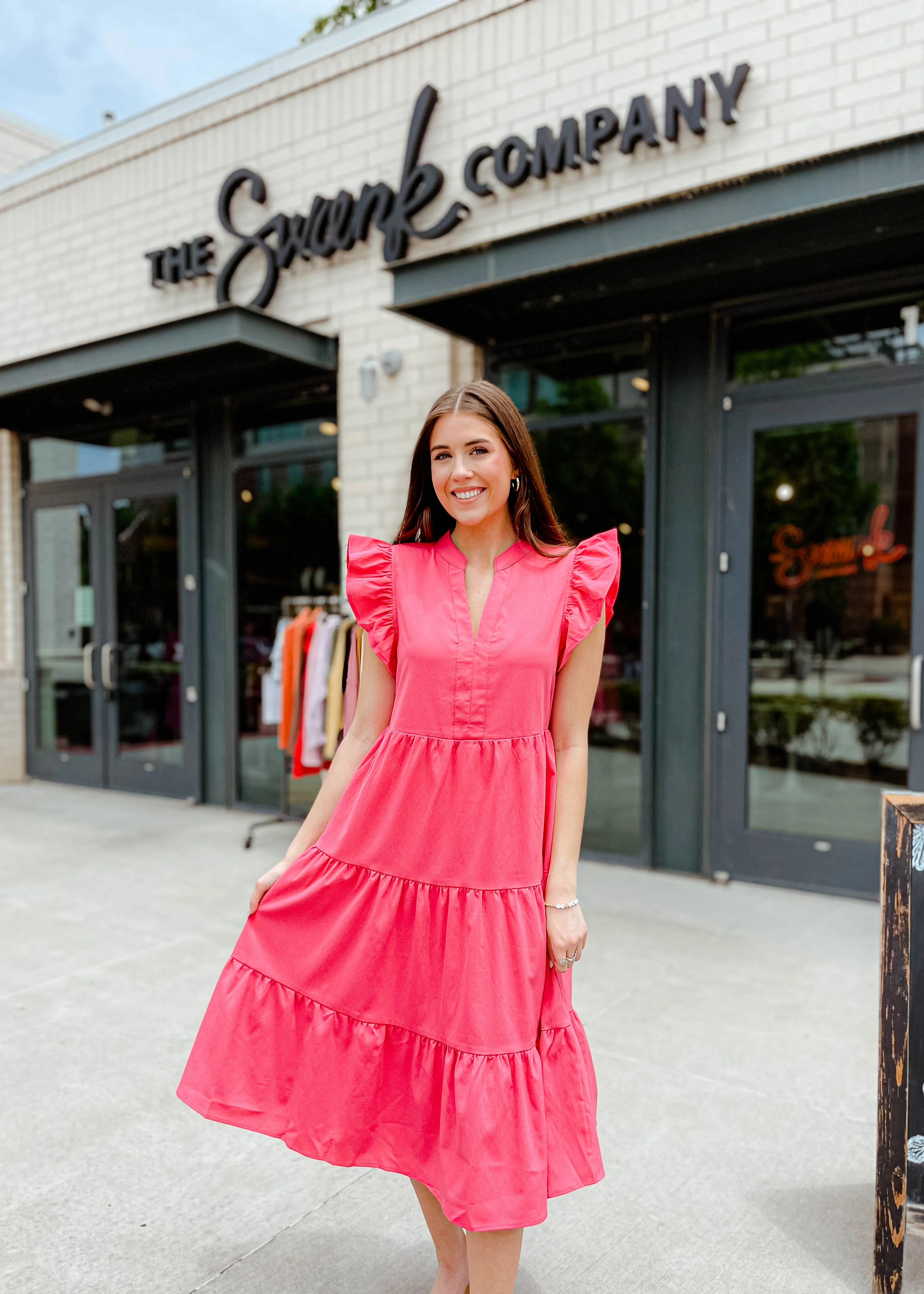 Anna Grace Midi Dress