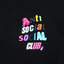 Anti Social Social Club The Real Me Hoodie Black
