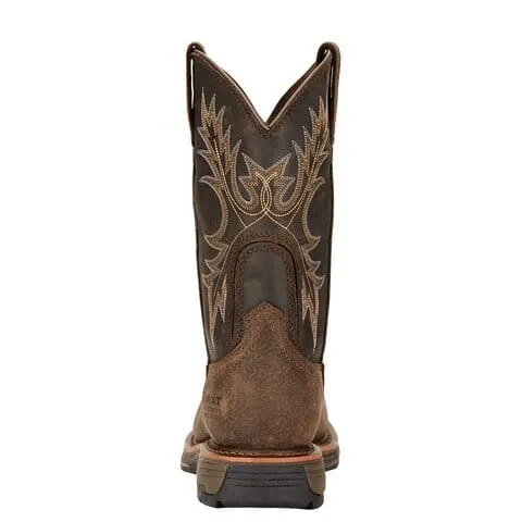 Ariat Men's - 11" Workhog Chocolate - Composite toe