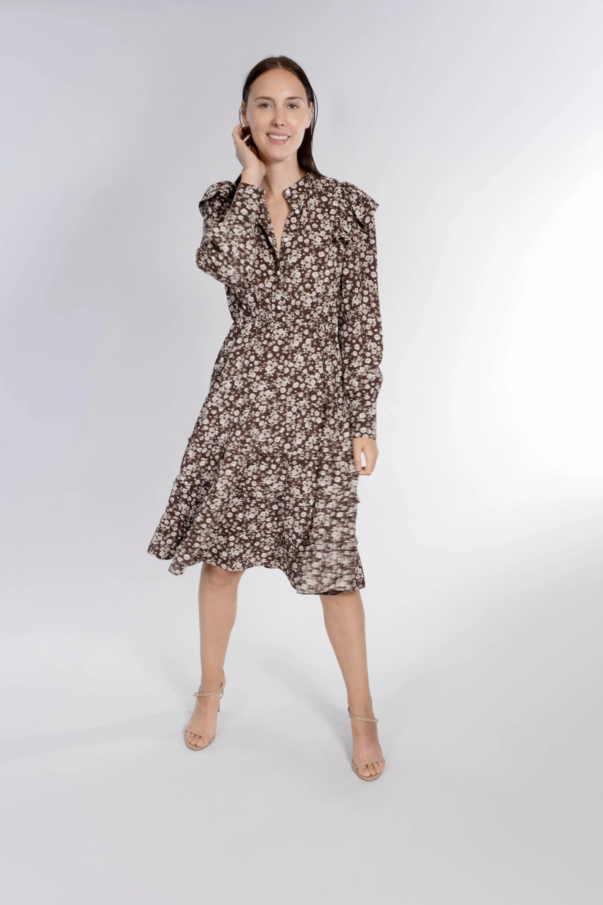 ASHLEY FLORAL DRESS