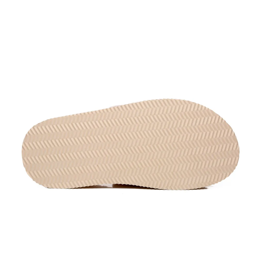 Australian Shepherd® Women Platform Fluffy Slide Poppin