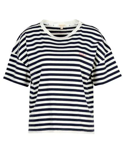 Barbour Adria Top Navy Stripe