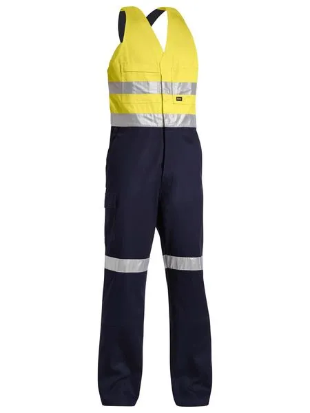 BISLEY 3M Taped Hi Vis Action Back Overall BAB0359T