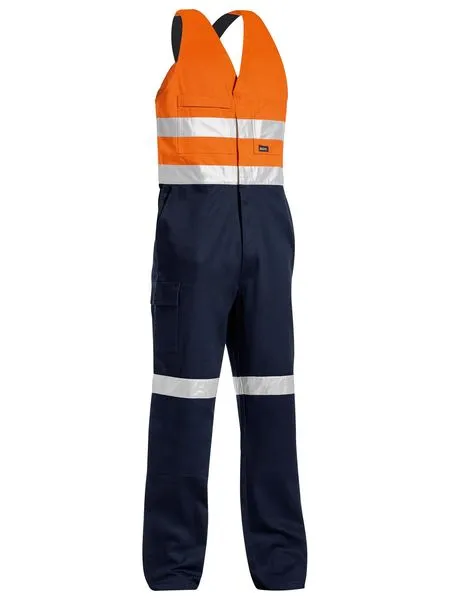 BISLEY 3M Taped Hi Vis Action Back Overall BAB0359T
