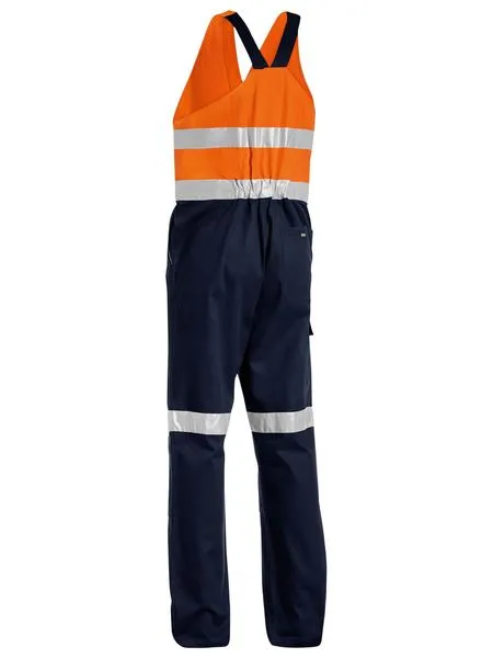 BISLEY 3M Taped Hi Vis Action Back Overall BAB0359T