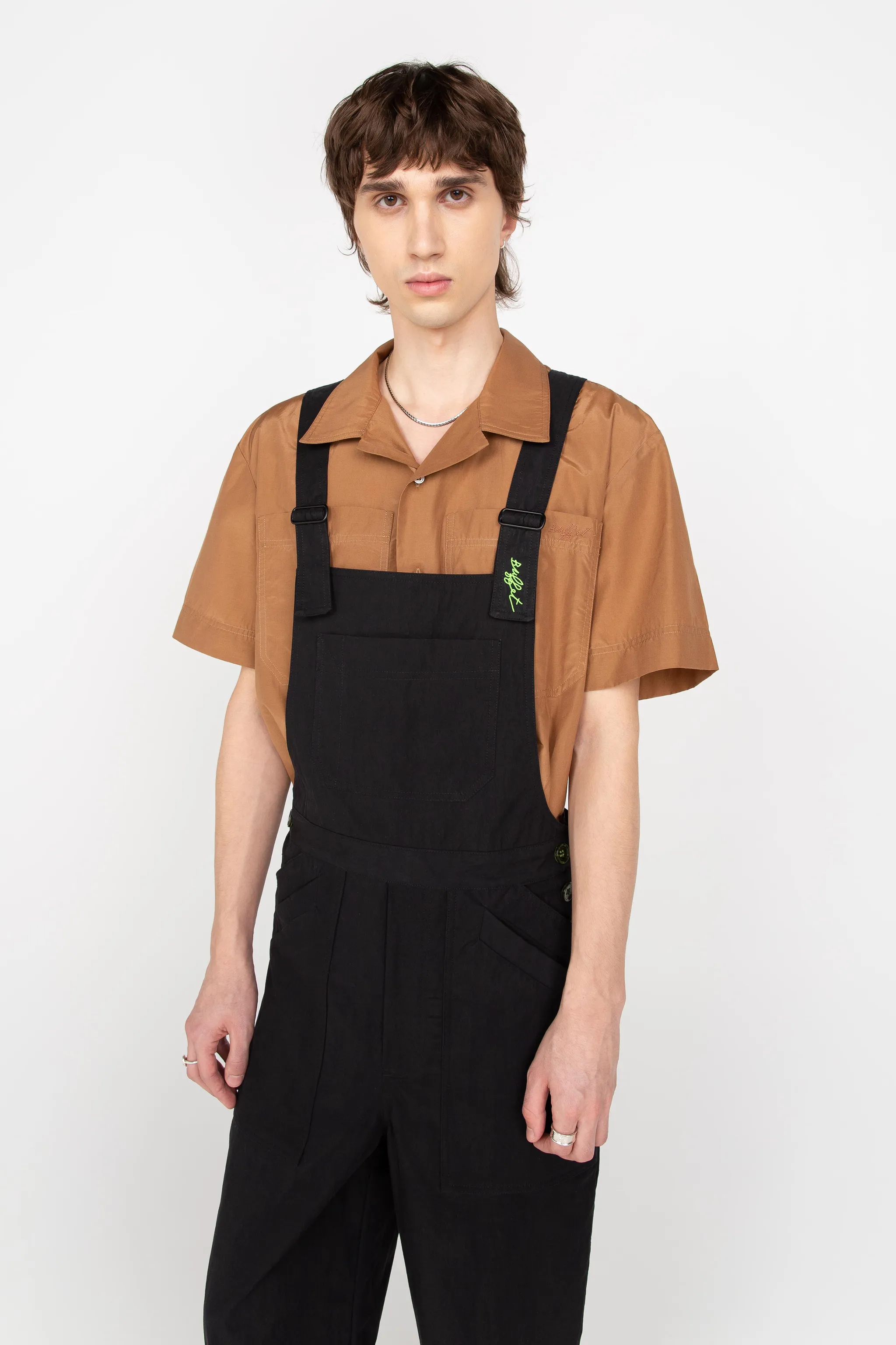 Black dungarees