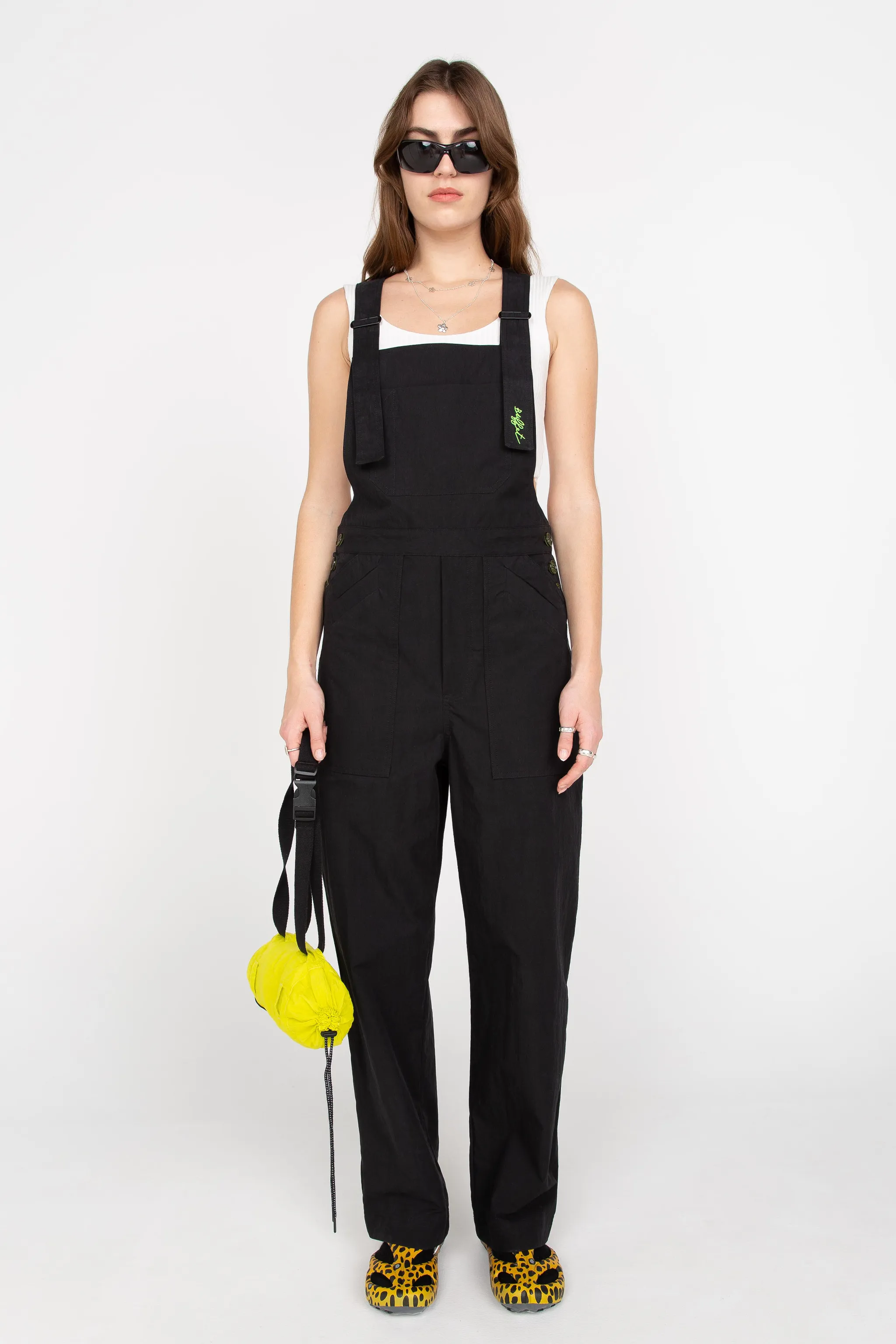 Black dungarees