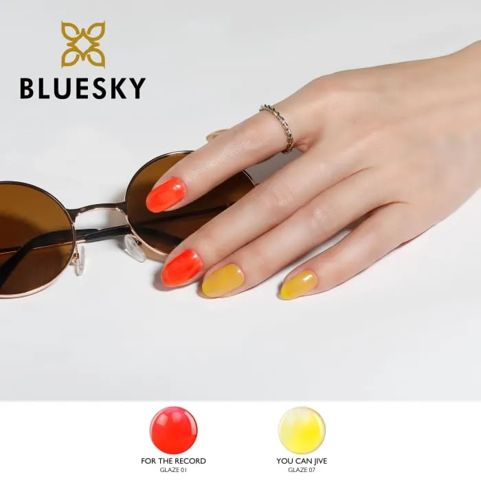 Bluesky Gel Polish - FOR THE RECORD - GLAZE 01