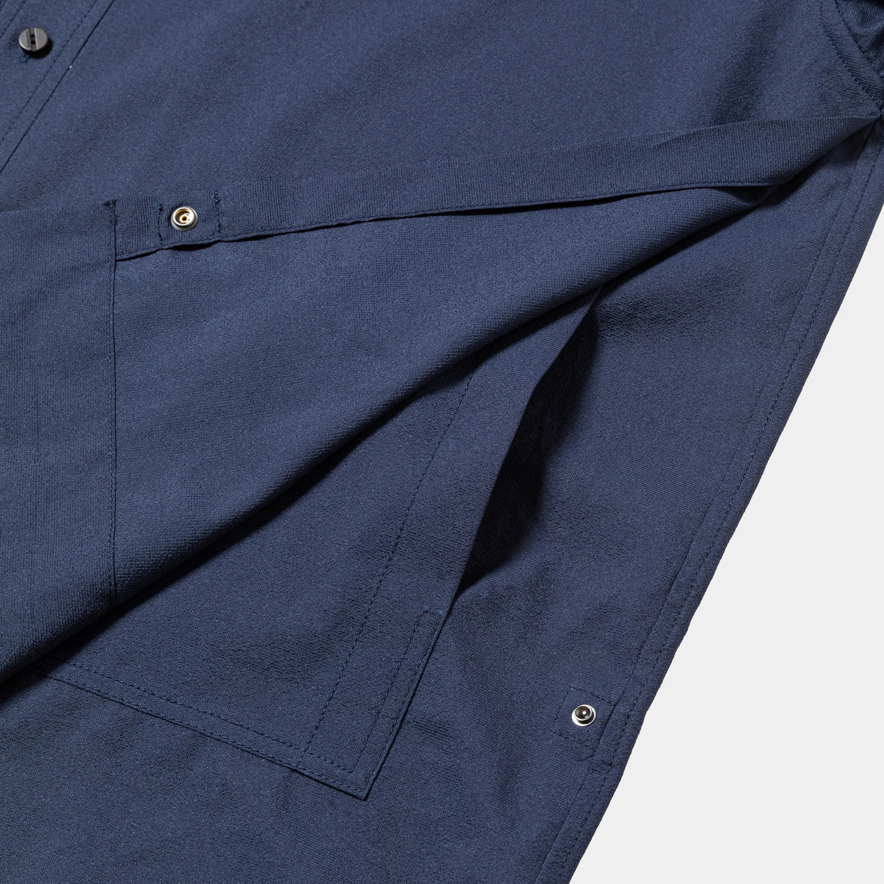 Breathable Side Slit S/S SH(Navy)/MW-SH25107