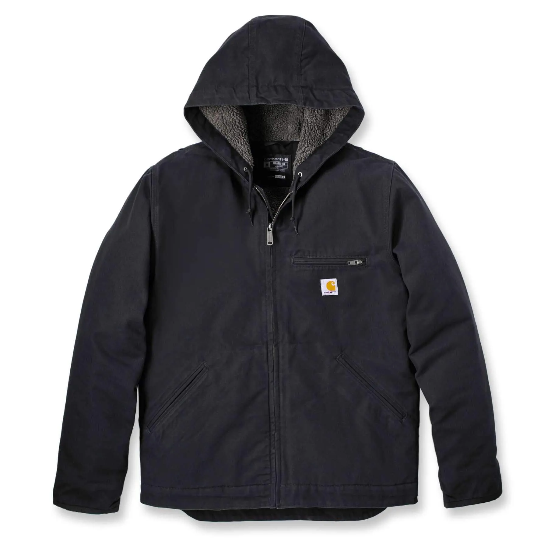 Carhartt Washed Duck Sherpa-Lined Relaxed Fit Jacket 104392
