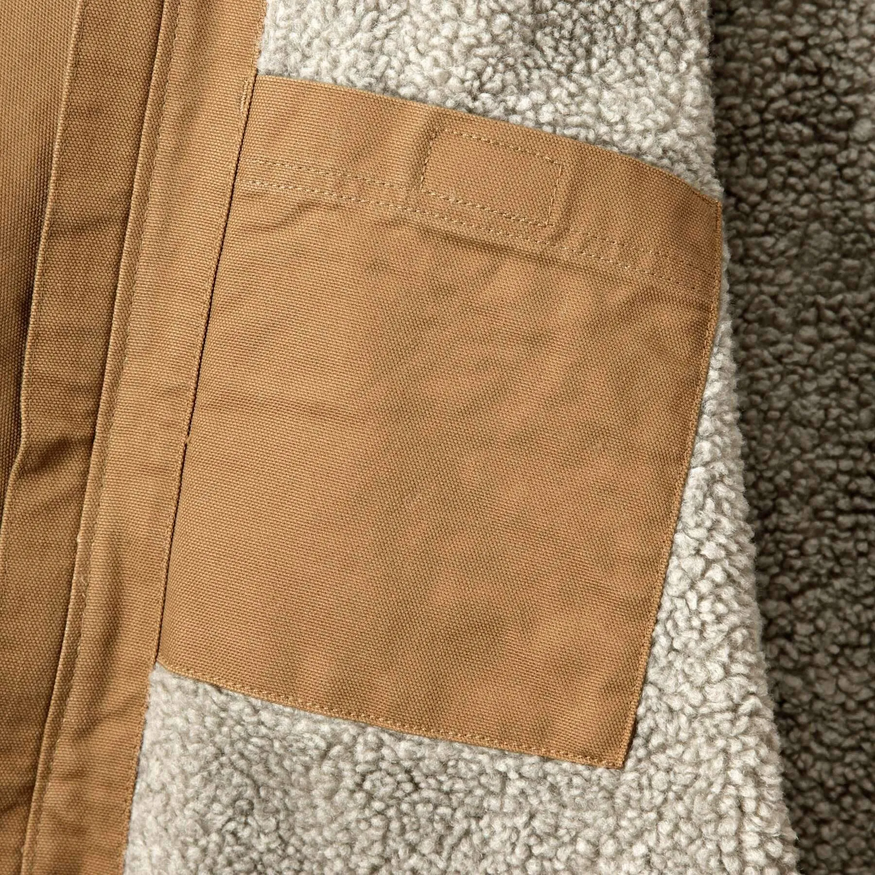Carhartt Washed Duck Sherpa-Lined Relaxed Fit Jacket 104392