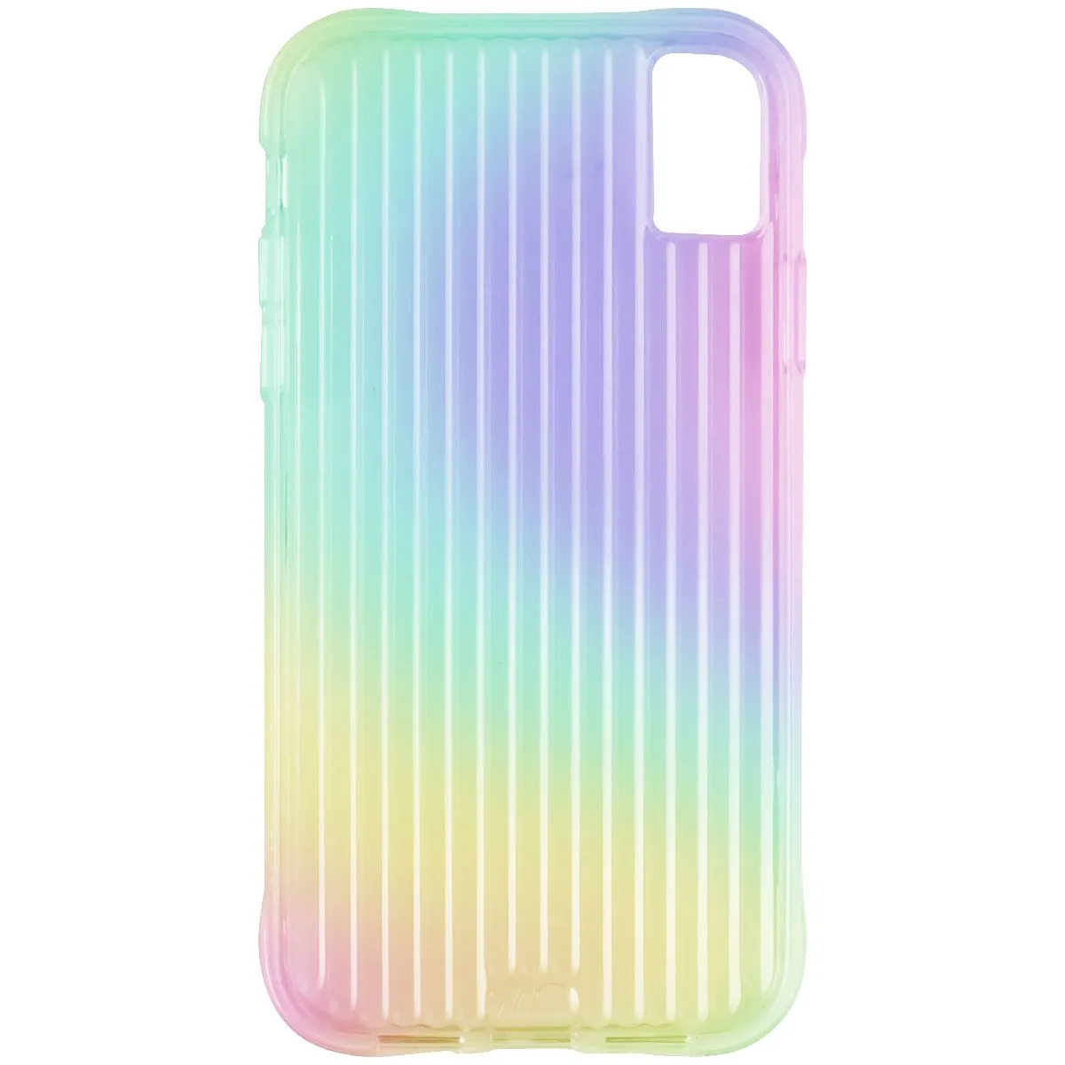 Case-Mate Tough Groove Series Hard Case for Apple iPhone XR - Iridescent