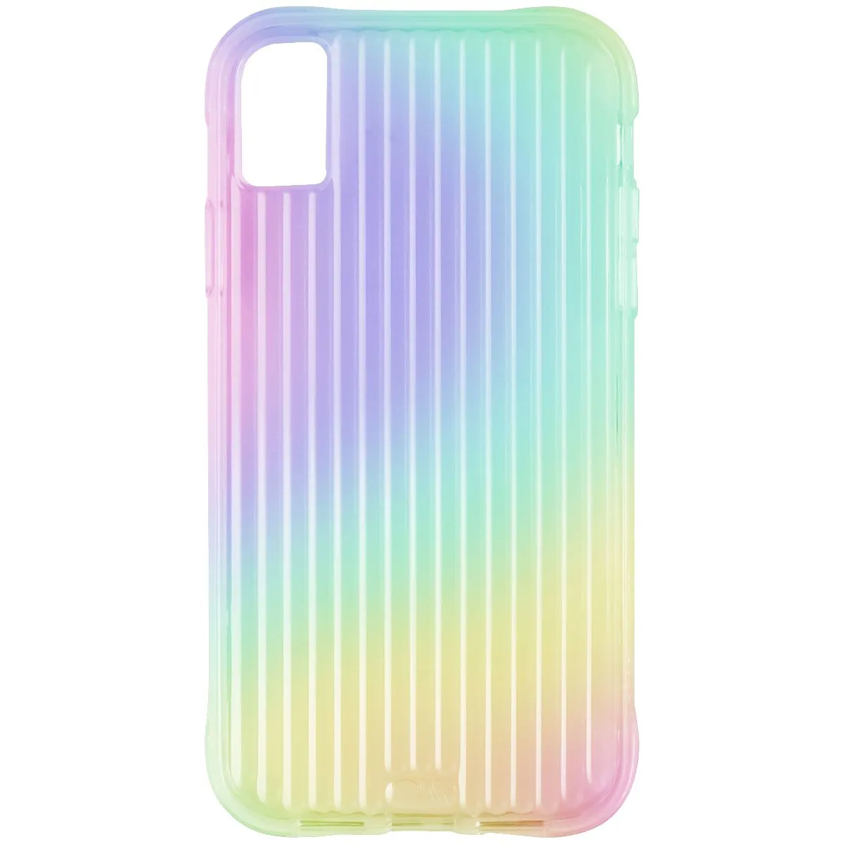 Case-Mate Tough Groove Series Hard Case for Apple iPhone XR - Iridescent