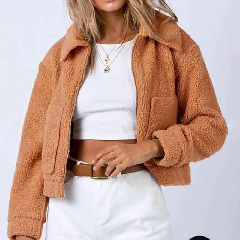 Casually Cozy Zip Up Sherpa Jacket