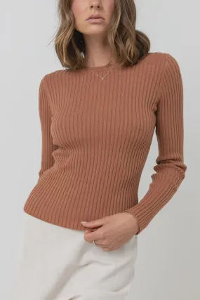 Classic Knit Long Sleeve Top
