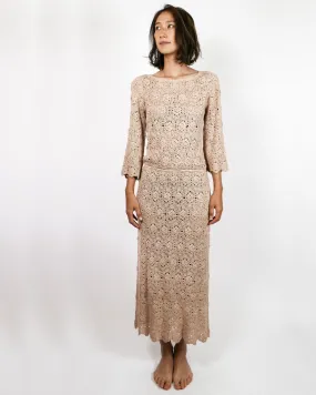 Crochet Garden Party Dress