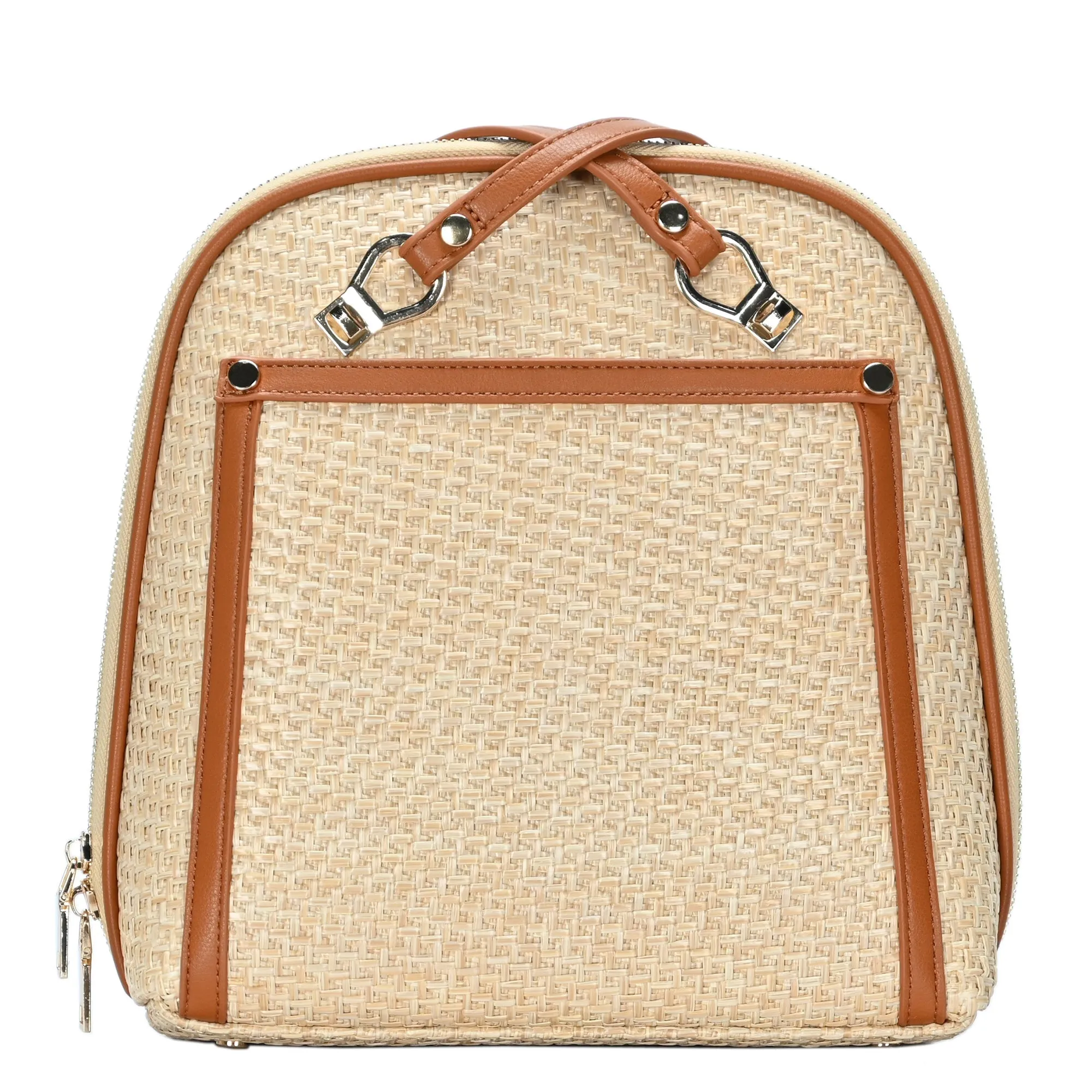 Daisy Bamboo Straw Convertible Backpack
