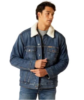 DENIM SHERPA ARIAT MENS JACKET