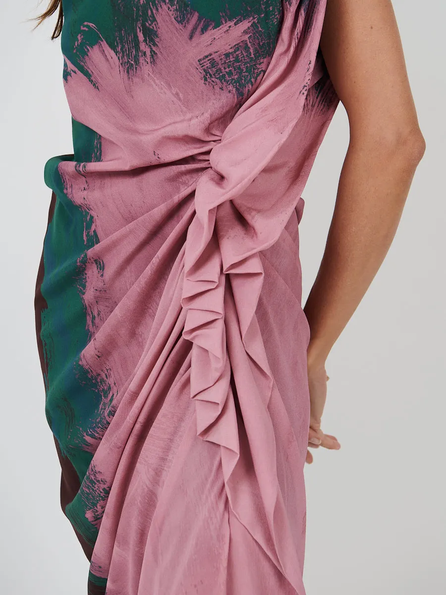 Dinam Dress in Pink