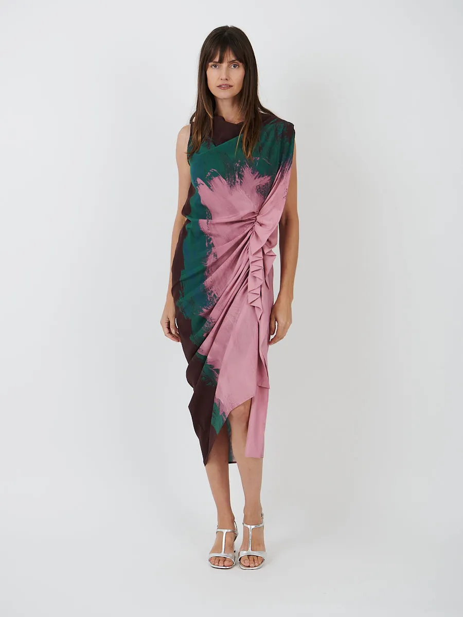 Dinam Dress in Pink