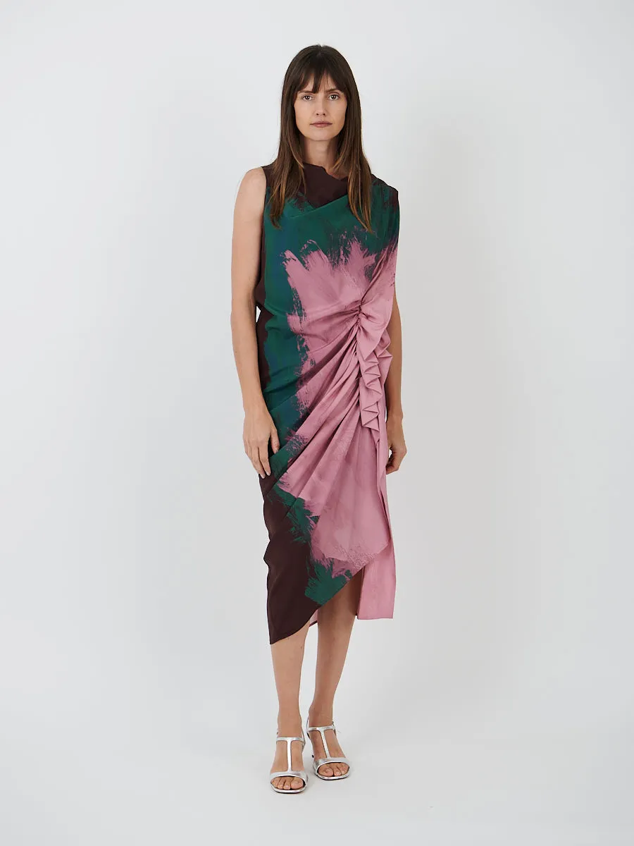 Dinam Dress in Pink