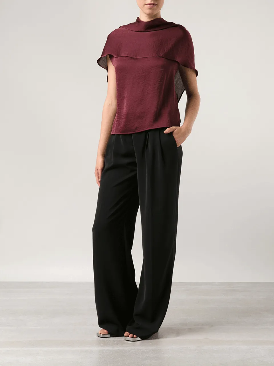 Double Layer V-Back Top