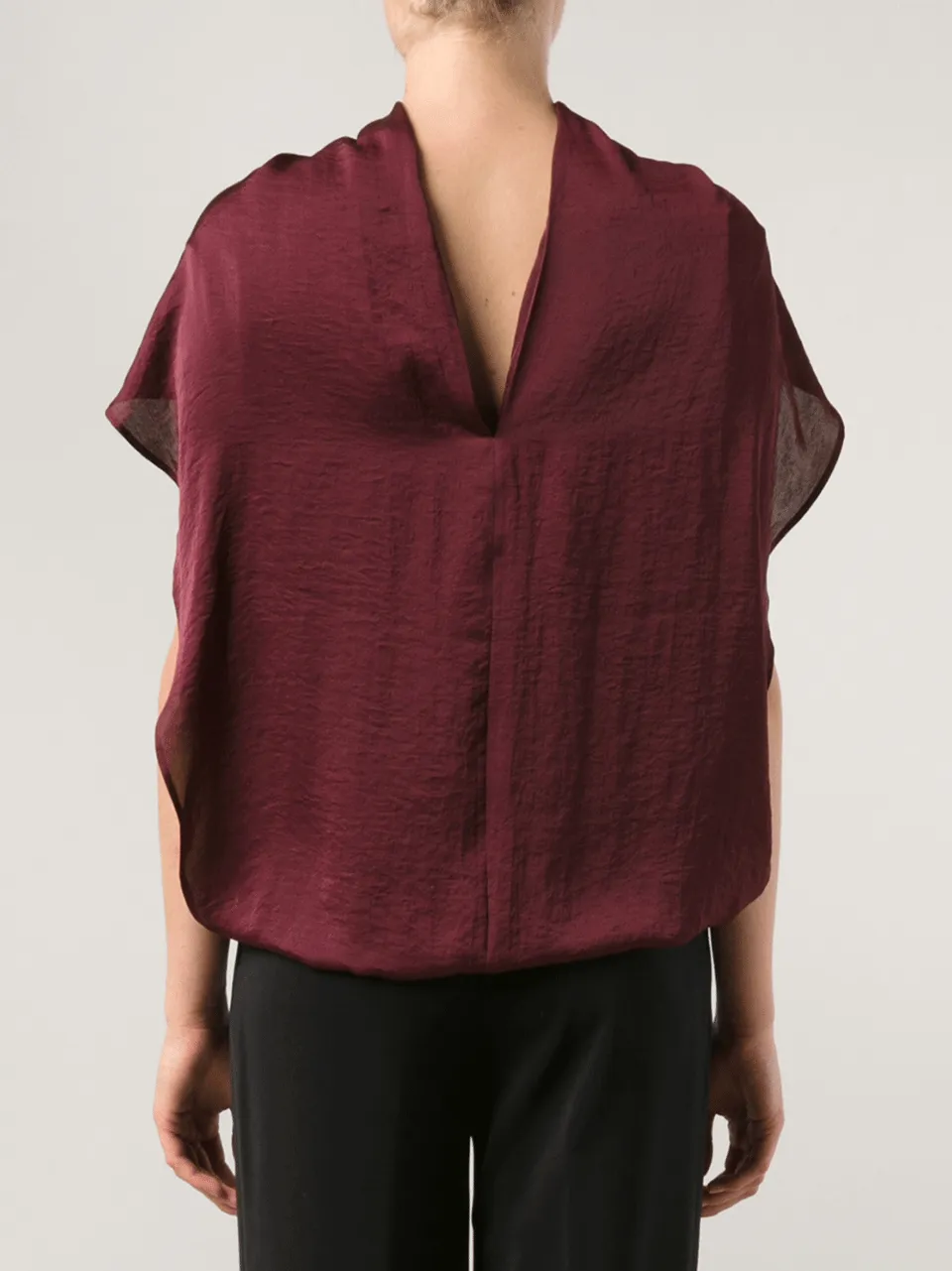Double Layer V-Back Top