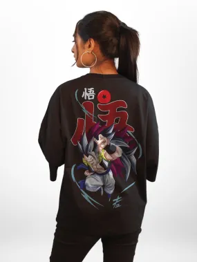 DRAGON BALL: GOGETA Anime Character Graphic Printed Womens Drop Shoulder T-shirt Legacy Boutiques Bangladesh