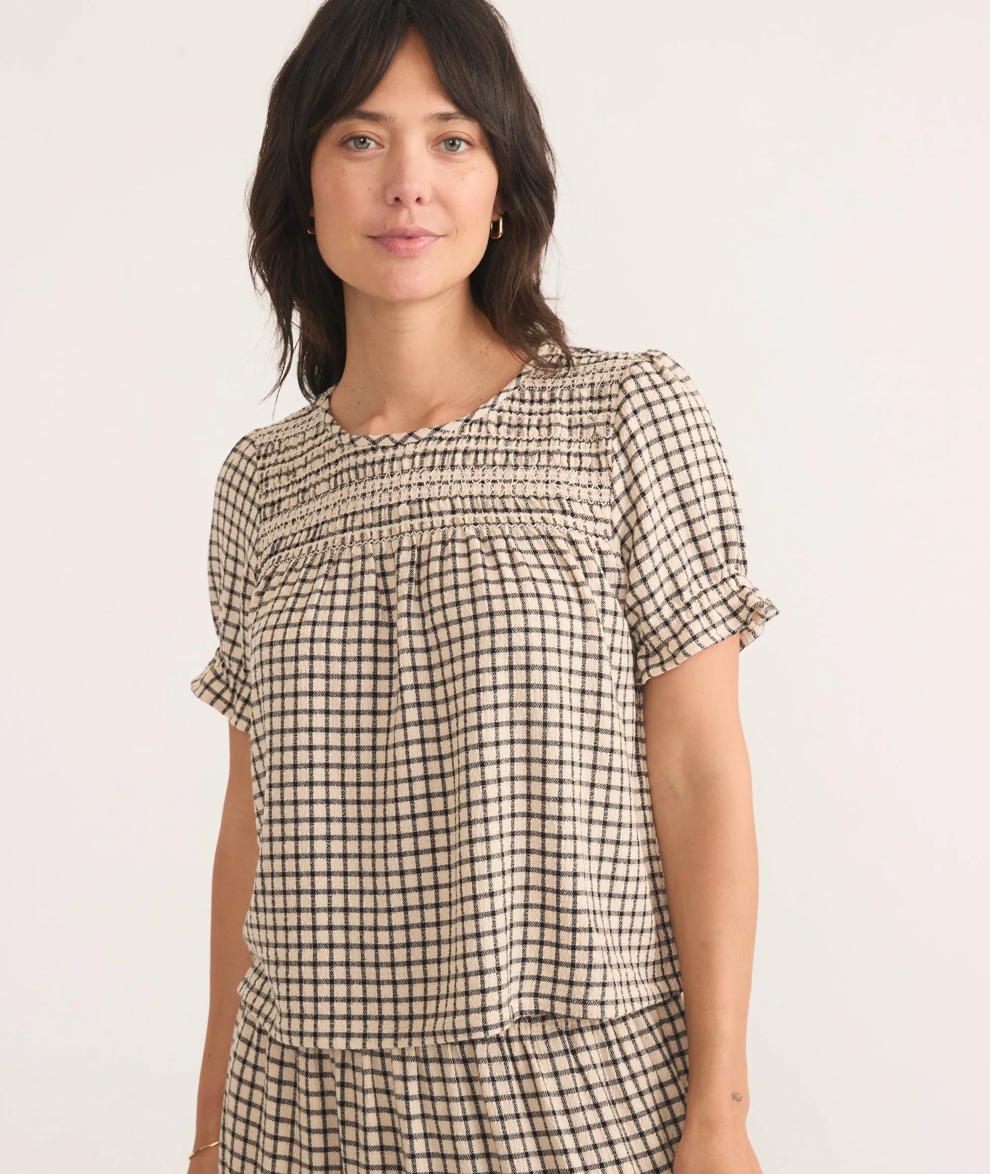 Elena Smocked Top