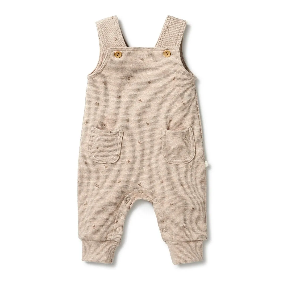 Falling Leaves Waffle Overall