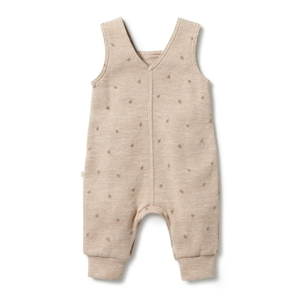 Falling Leaves Waffle Overall