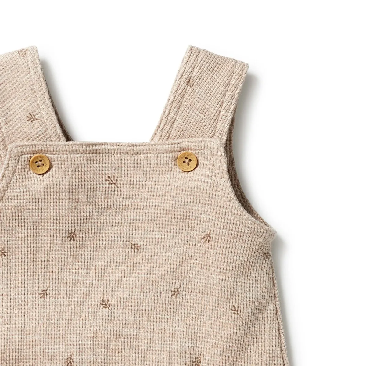 Falling Leaves Waffle Overall