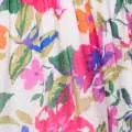 Floral 1/2 Puff Sleeve Midi Dress